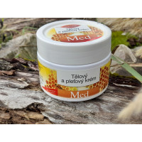 Telový a pleťový krém Med 260ml