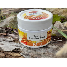 Telový a pleťový krém Med 260ml